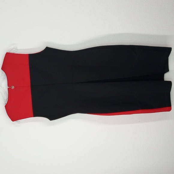 Tommy Hilfiger Women's Colorblocked Asymmetrical Dress NWT Size 10 - Picture 13 of 14
